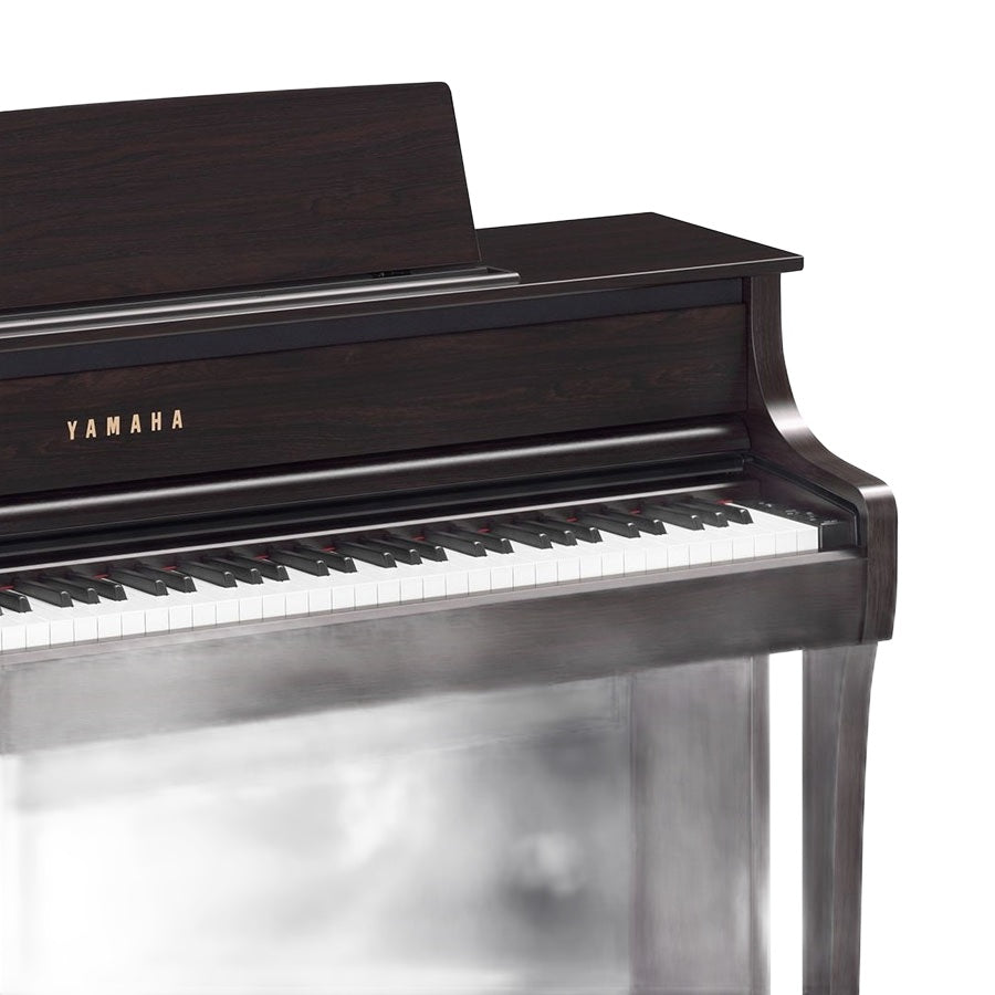 Yamaha CLP-875R Clavinova Digital Piano With Bench And Adaptor PA500- Dark Rosewood