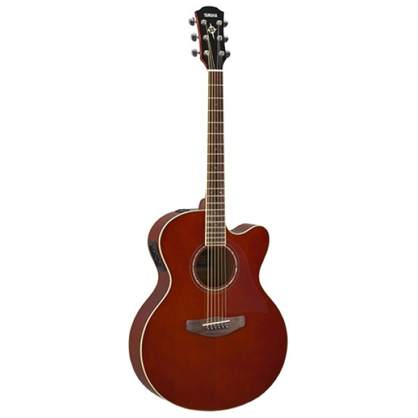 Yamaha CPX600 Electro-Acoustic Guitar - Root Beer