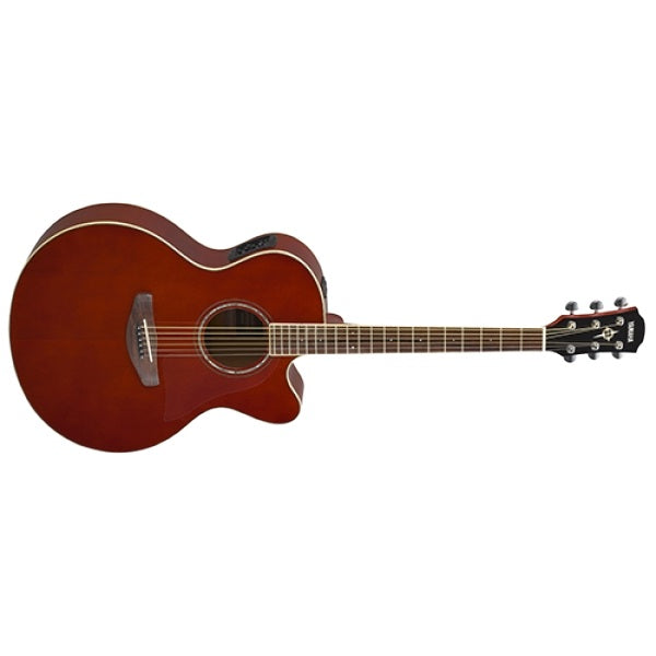 Yamaha CPX600 Electro-Acoustic Guitar - Root Beer