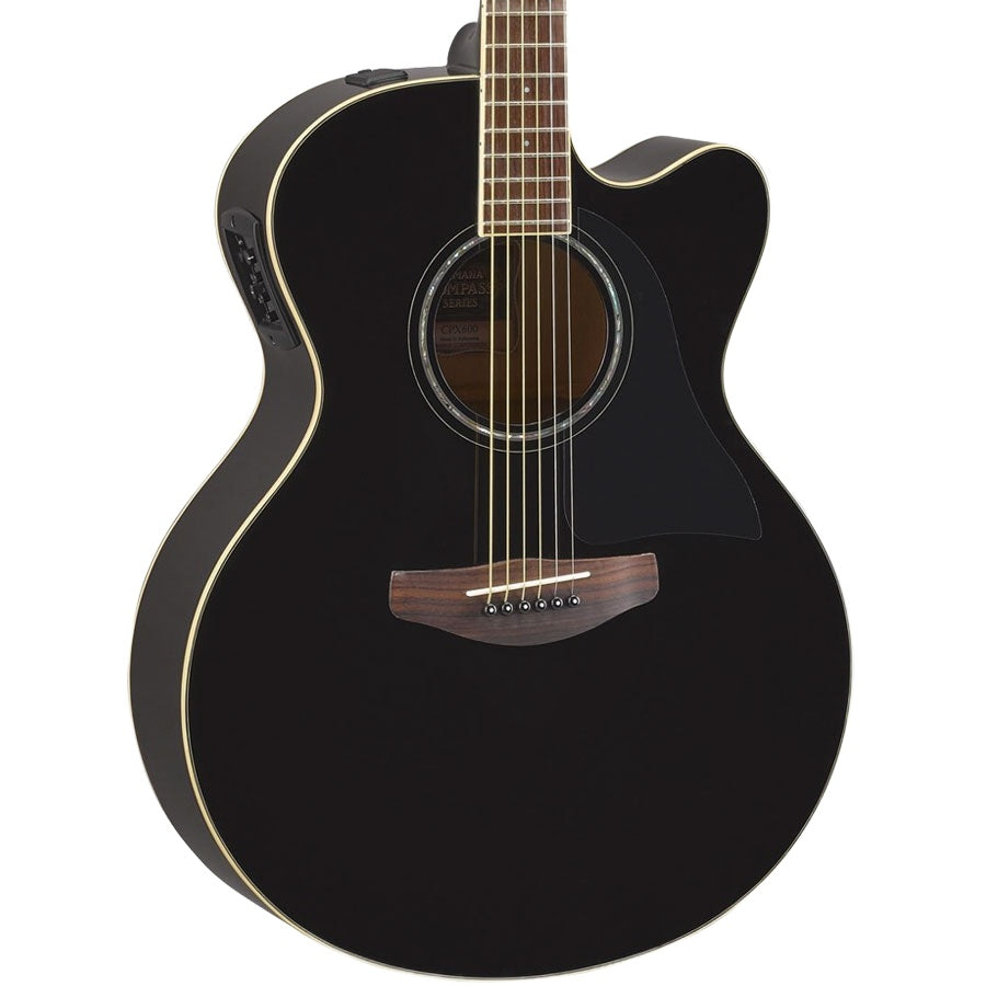 Yamaha CPX600 Electro-Acoustic Guitar - Black
