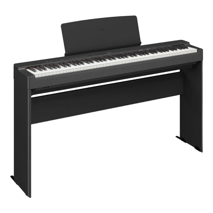 Yamaha P-225B 88-Key Weighted Action Digital Piano With Stand L200B - Black