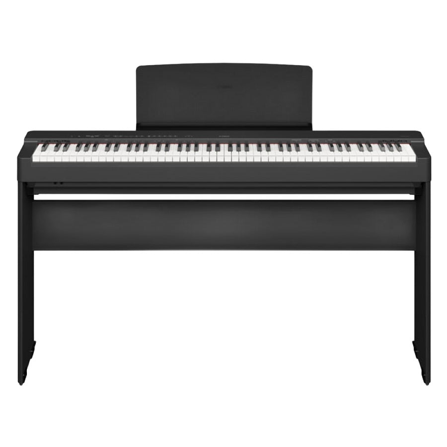 Yamaha P-225B 88-Key Weighted Action Digital Piano With Stand L200B - Black