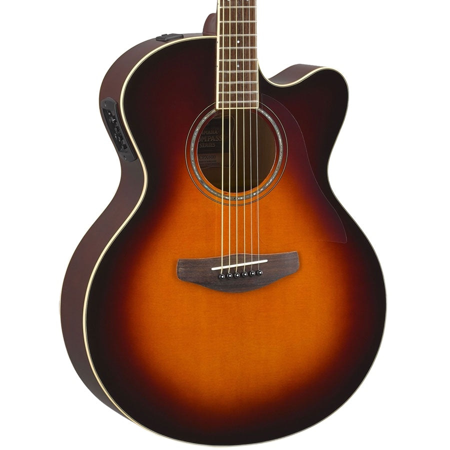 Yamaha CPX600 Electro-Acoustic Guitar - Old Violin Sunburst