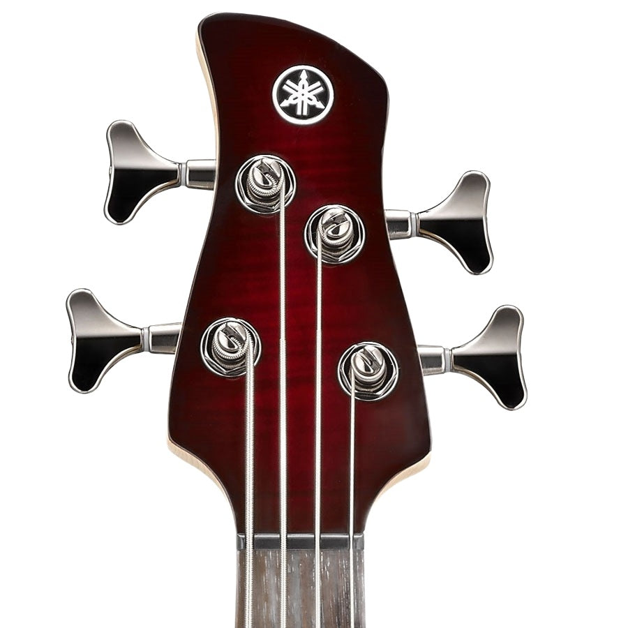 Yamaha TRBX604FM 600 Series 4-String Bass Guitar - Dark Red Burst