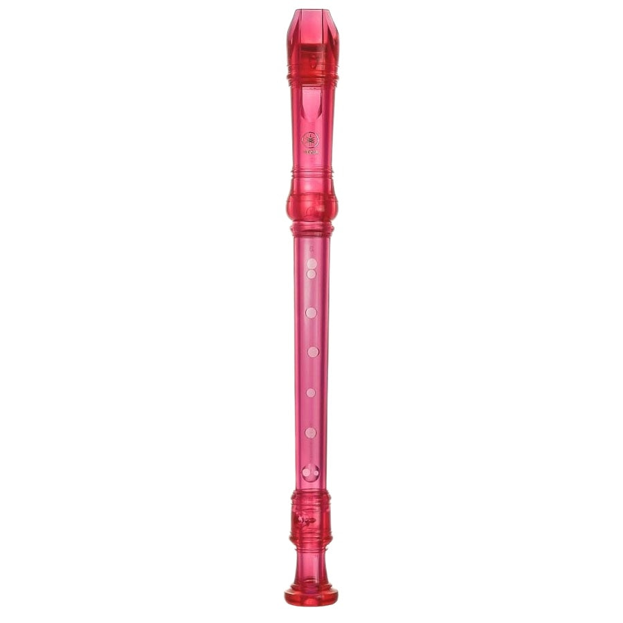 Yamaha YRS-20BP Soprano Descant Recorder (Baroque) -Translucent Pink