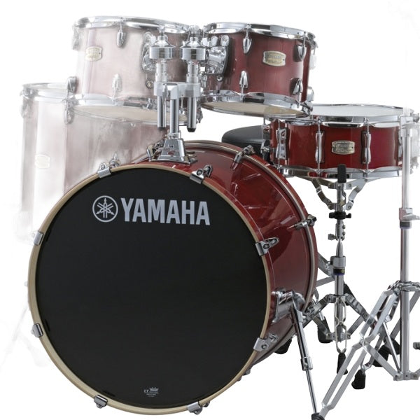 Yamaha SBP2F5 Stage Custom Birch 5-Piece Acoustic Drum Kit With Hardware - Cranberry Red