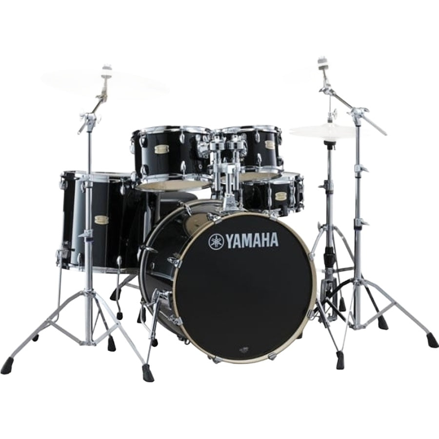 Yamaha SBP2F5 Stage Custom Birch 5-Piece Acoustic Drum Kit With Hardware - Raven Black