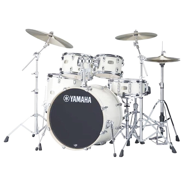 Yamaha SBP2F5 Stage Custom Birch 5-Piece Acoustic Drum Kit With Hardware - Pure White