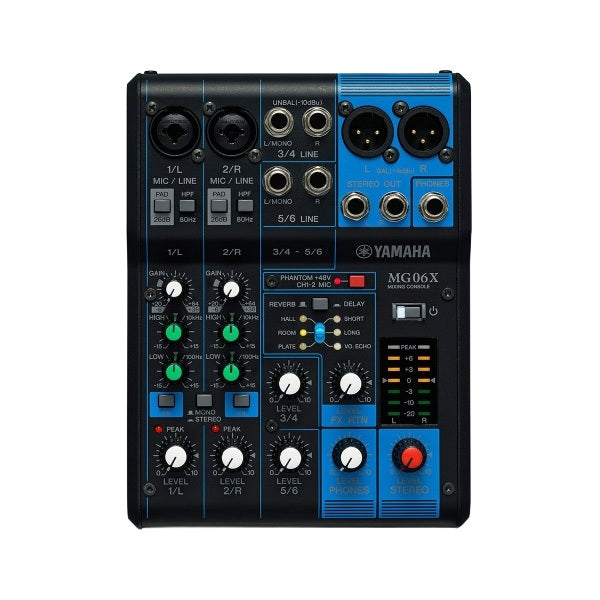 Yamaha MG06X 6-Channel Mixer