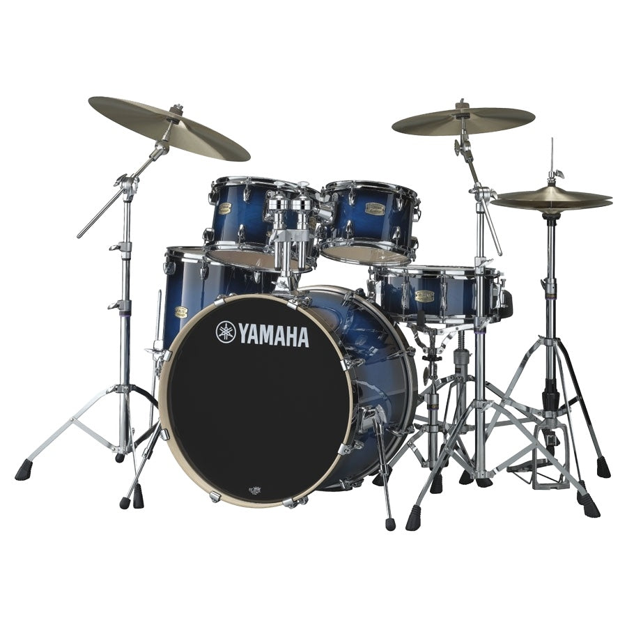 Yamaha SBP2F5 Stage Custom Birch 5-Piece Acoustic Drum Kit With Hardware - Deep Blue Sunburst