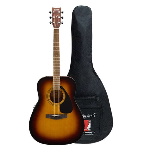Yamaha FX280 Spruce Top Acoustic-Electric Guitar - Tobacco Brown Sunburst