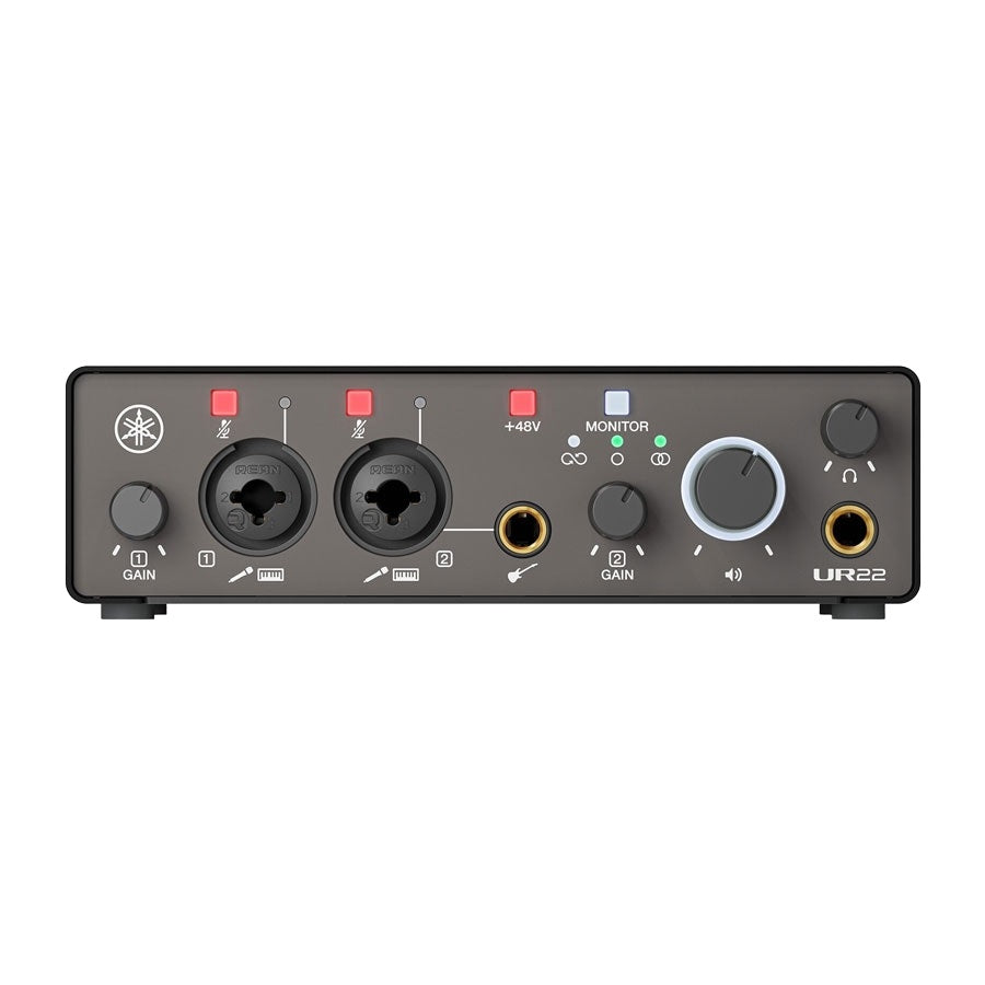 Yamaha UR22MK3 2-in 2-out USB-C  Audio Interface with Software Suite - Black