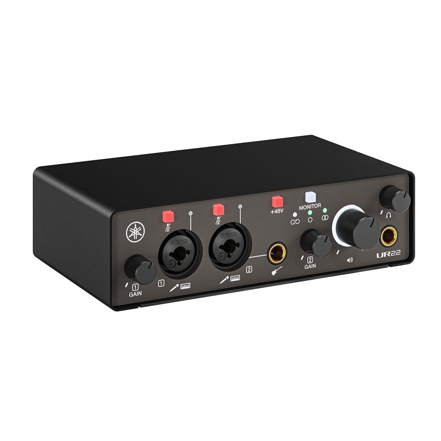 Yamaha UR22MK3 2-in 2-out USB-C  Audio Interface with Software Suite - Black