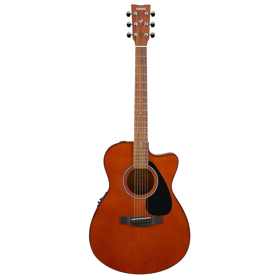 Yamaha FSX80C Concert Body Cutaway Acoustic-Electric Guitar - Wood Brown