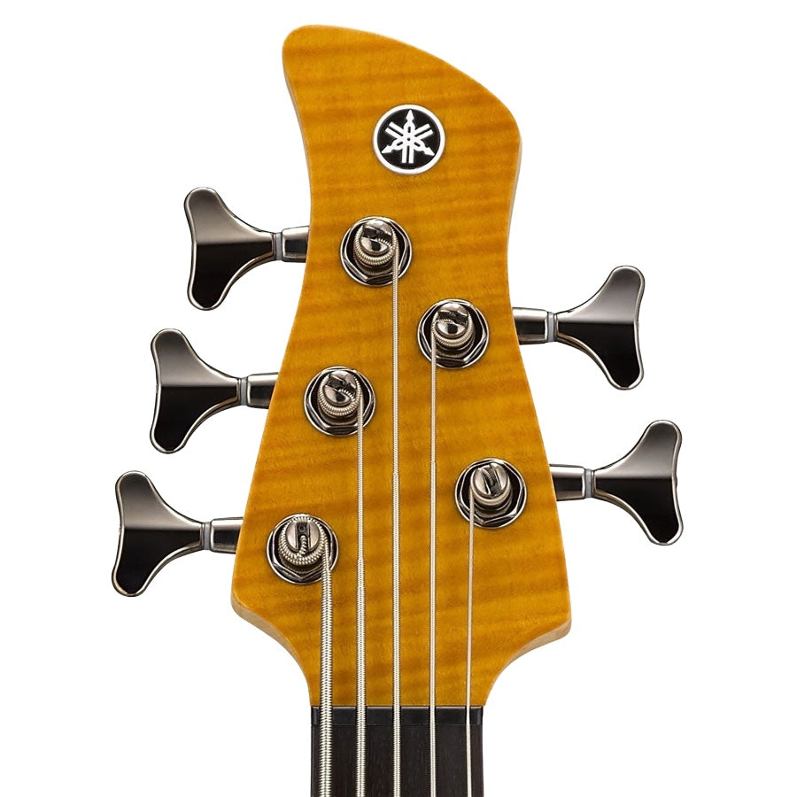 Yamaha TRBX605FM 600 Series 5-String Bass Guitar - Matte Amber
