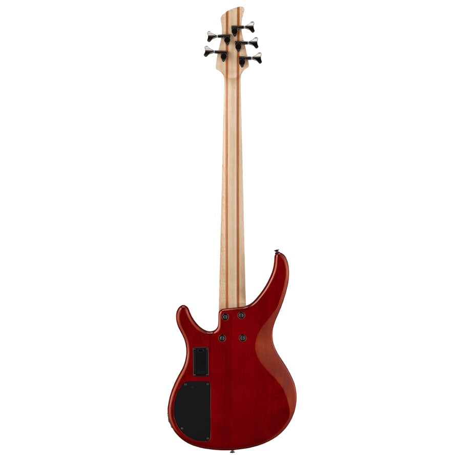 Yamaha TRBX605FM 600 Series 5-String Bass Guitar - Caramel Brown