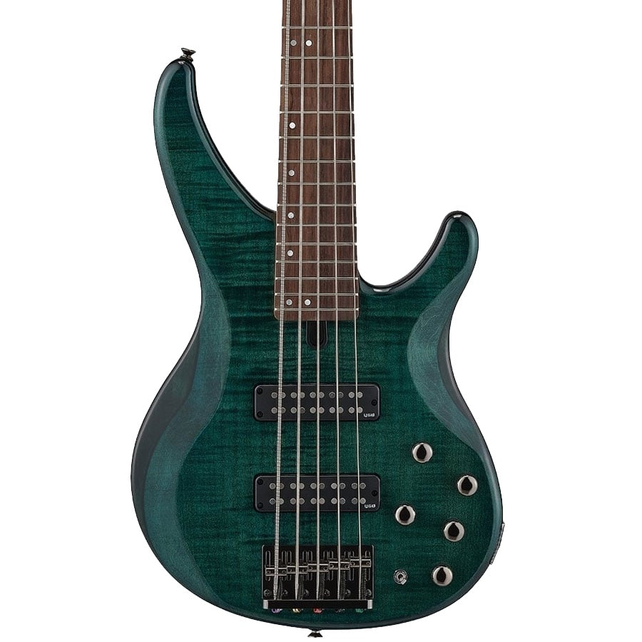Yamaha TRBX605FM 600 Series 5-String Bass Guitar - Indigo Blue