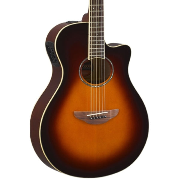 Yamaha APX600 Electro-Acoustic Guitar - Old Violin Sunburst