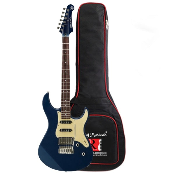 Yamaha Pacifica PAC612VIIX MSB 6-String Electric Guitar With Gig Bag - Matte Silk Blue