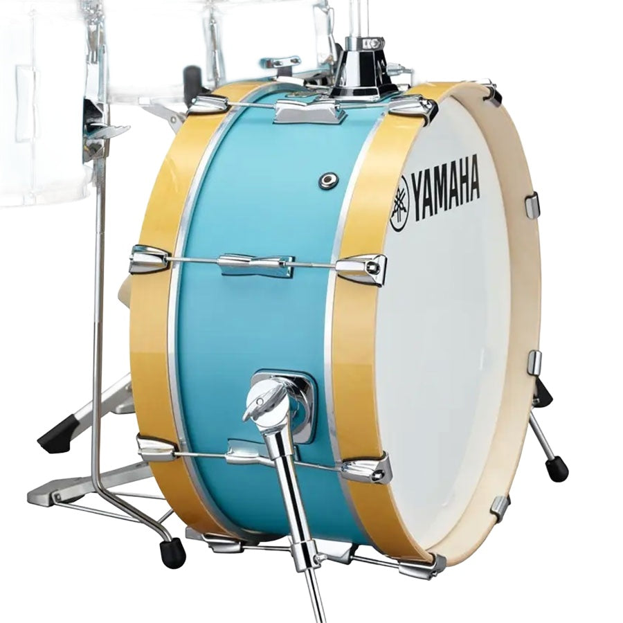 Yamaha SBP0F4H Stage Custom Hip Acoustic Drum Kit With Hardware - Matte Surf Green