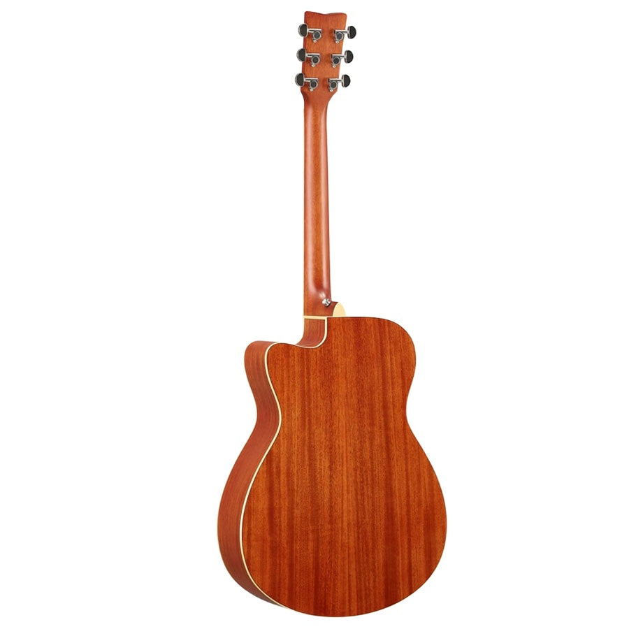 Yamaha FSC-TA TransAcoustic Cutaway Guitar - Brown Sunburst