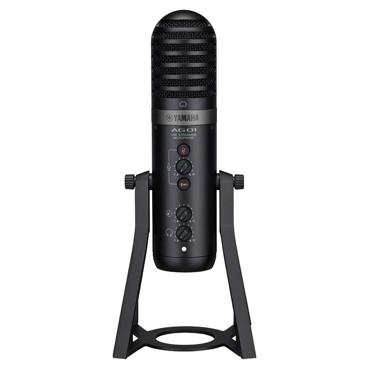 Yamaha AG01 Live Streaming USB Microphone Black