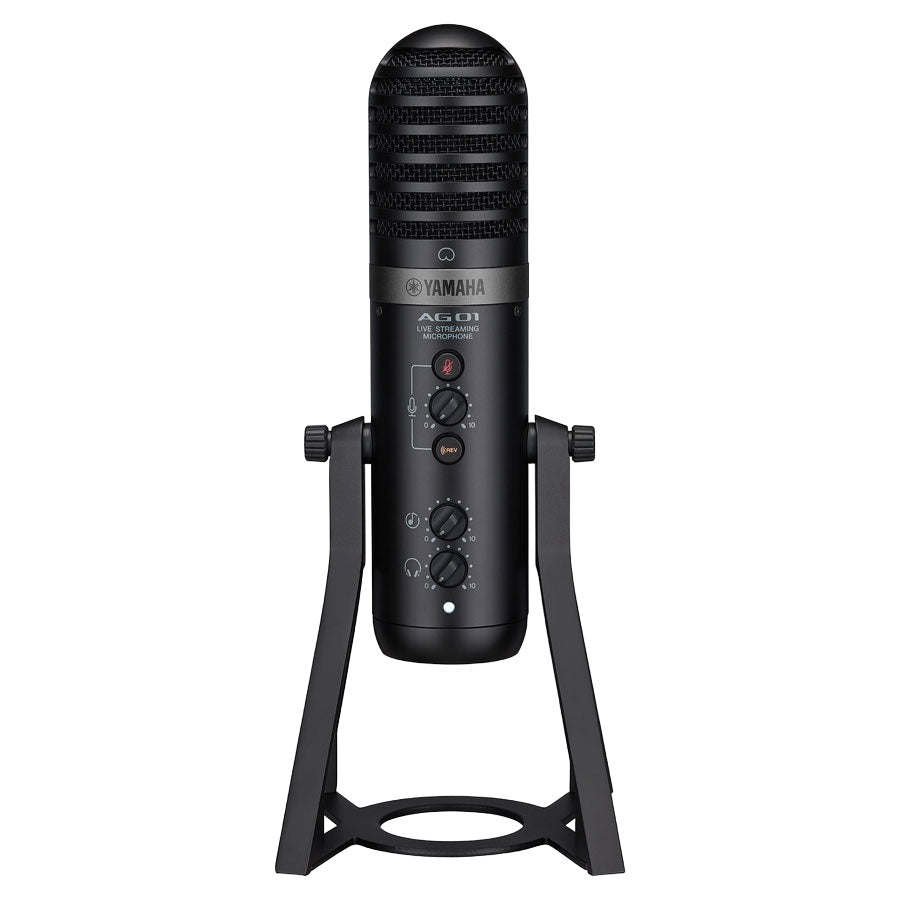Yamaha AG01 Live Streaming USB Microphone Black