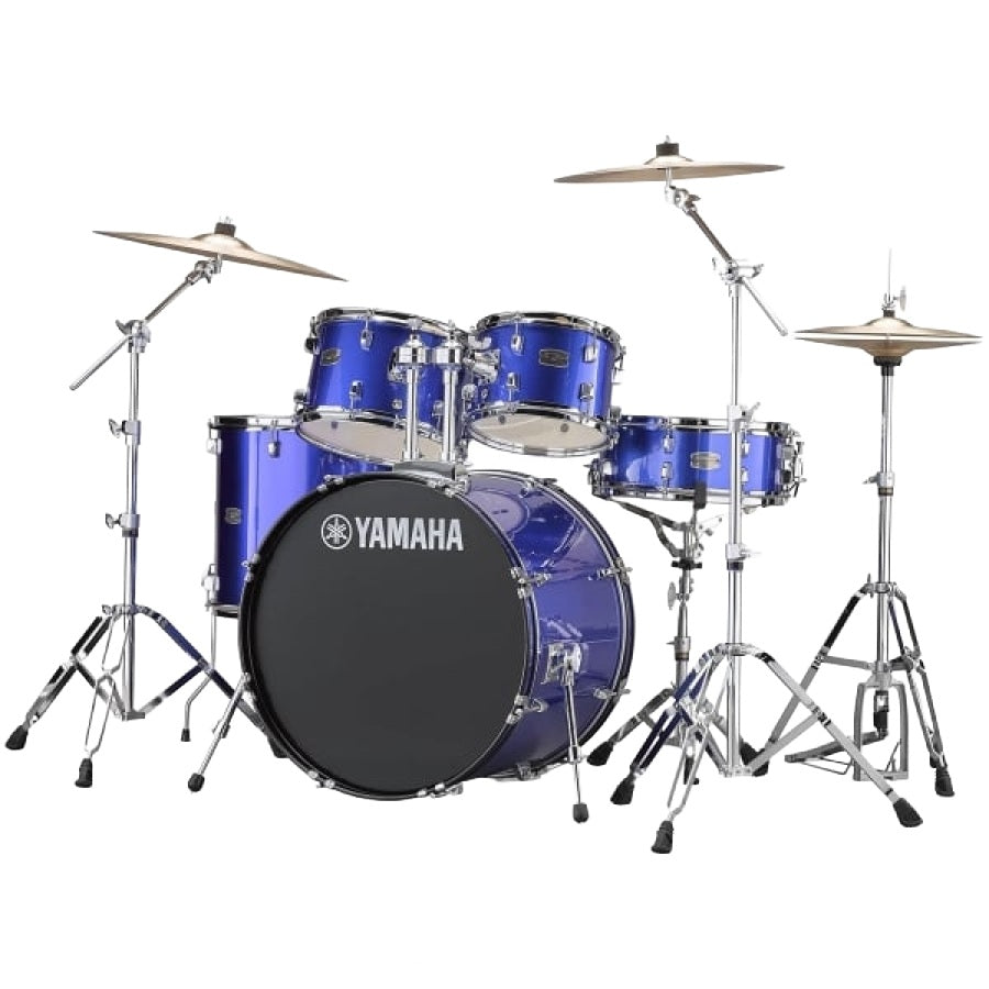Yamaha RYDEEN RDP2F5 Acoustic Drum Set With Hardware - Blue Glitter