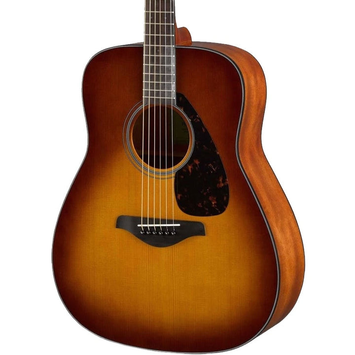 Yamaha FG800J SDB Solid Spruce Top Dreadnought Acoustic Guitar - Sand Burst