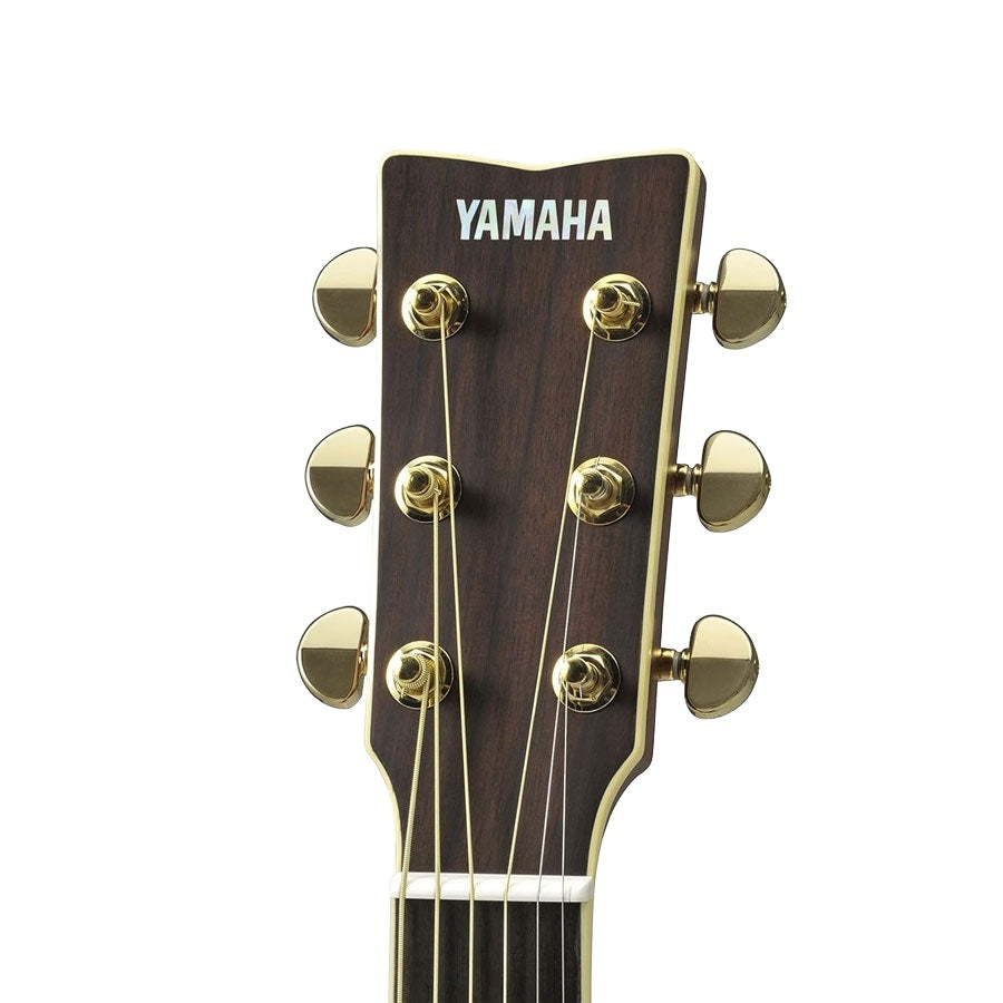 Yamaha LS6 ARE Small Body Solid Top Electro Acoustic Guitar - Brown Sunburst