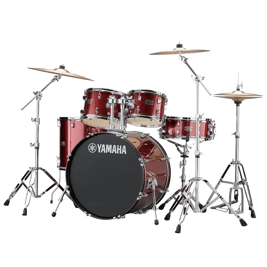 Yamaha RYDEEN RDP2F5 BG Acoustic Drum Set With Hardware - Burgandy Glitter