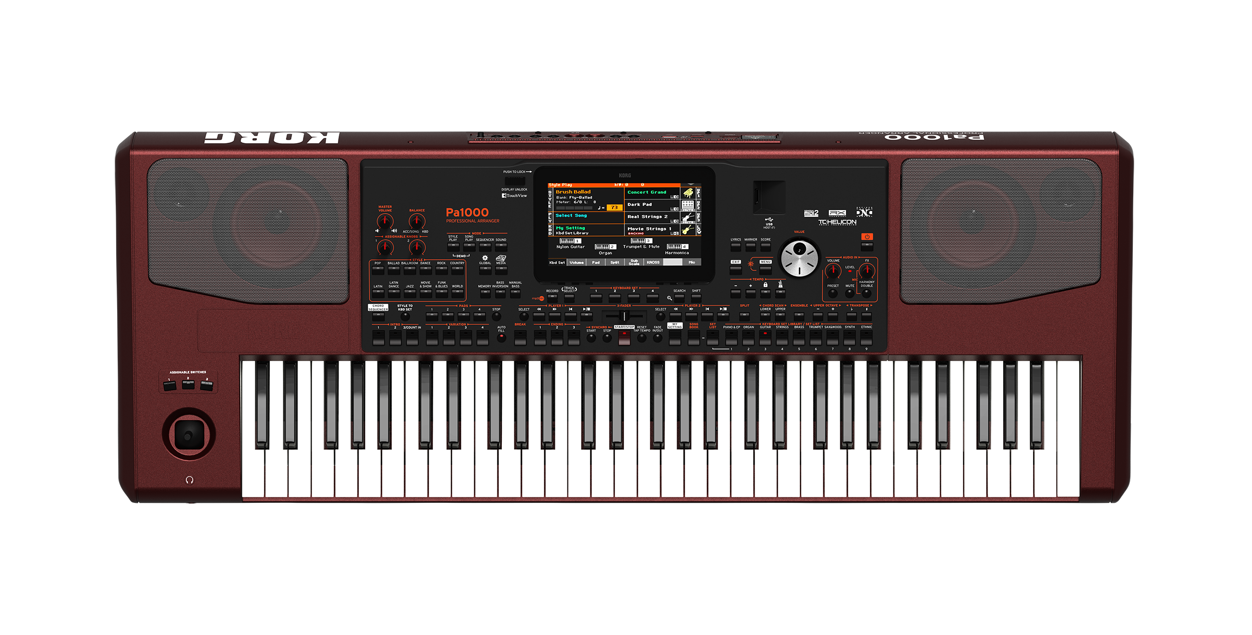Korg Pa1000 Professional Arranger Keyboard With Free Micro SD Card, Indian Sounds & Styles