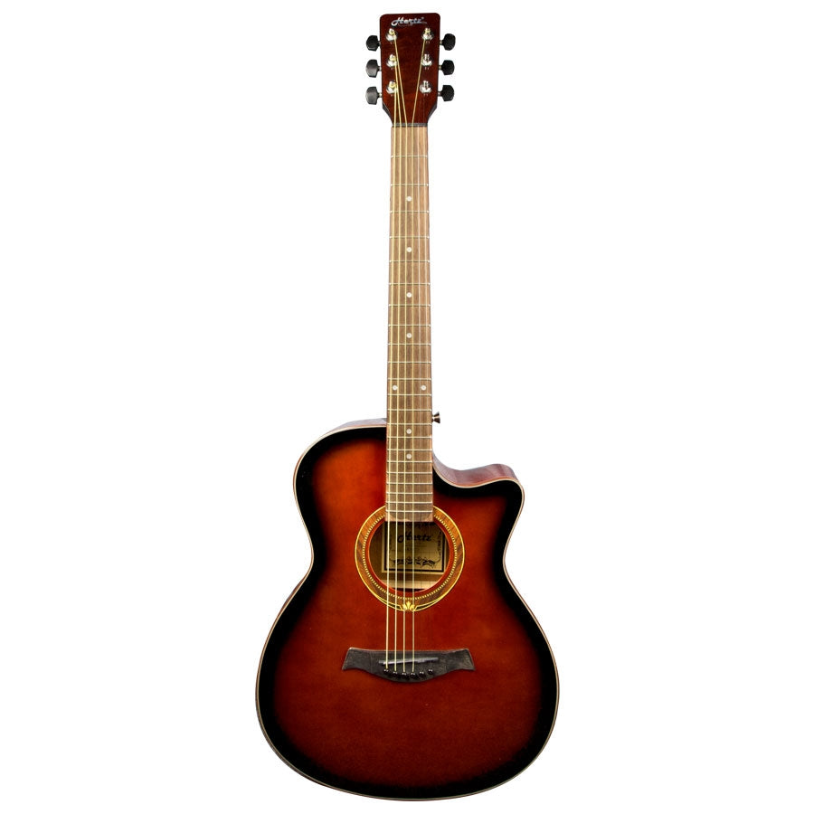 Hertz AMS070 Cutaway Acoustic Guitar