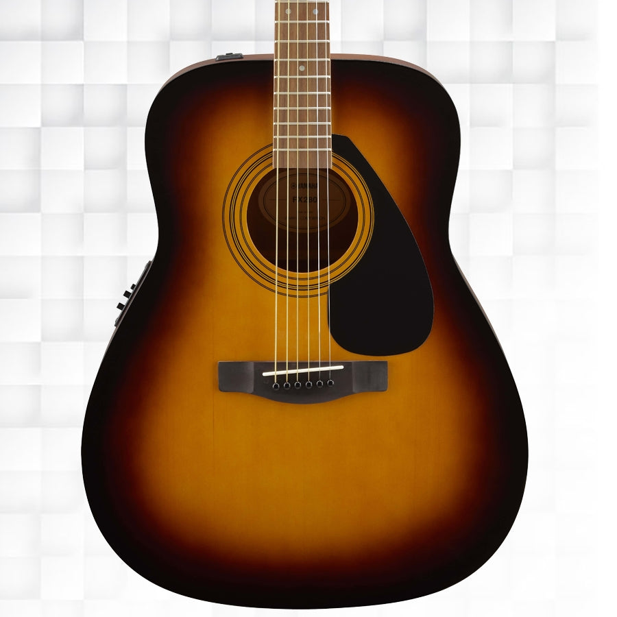 Yamaha FX280 Spruce Top Acoustic-Electric Guitar - Tobacco Brown Sunburst