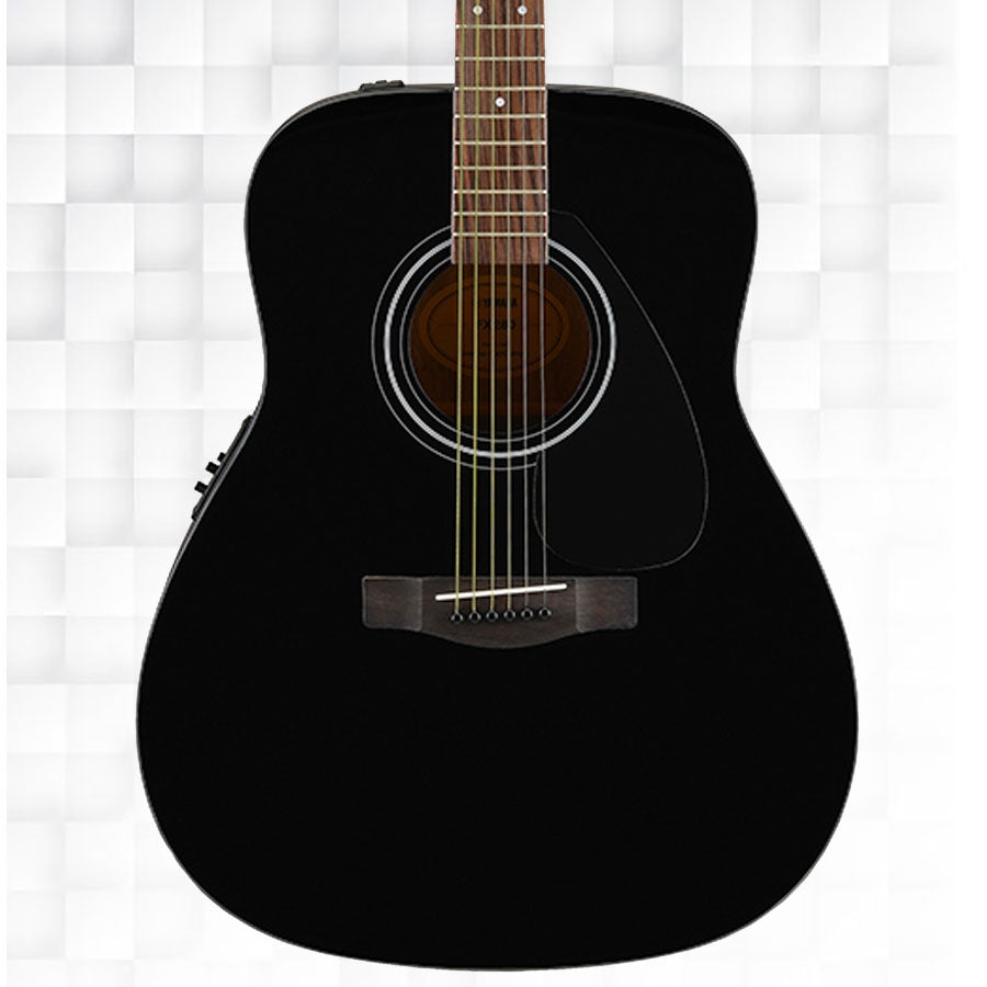 Yamaha FX280 Spruce Top Acoustic-Electric Guitar - Black