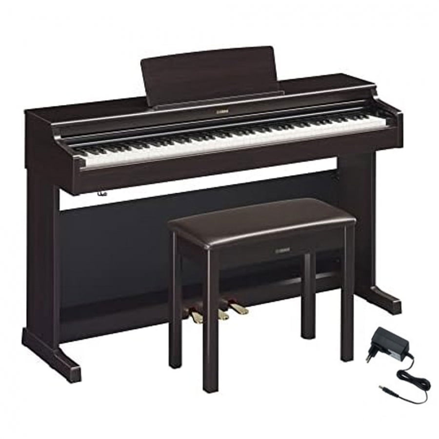 Yamaha Arius YDP-105R 88-Key Digital Piano With Adaptor PA150 - Rosewood