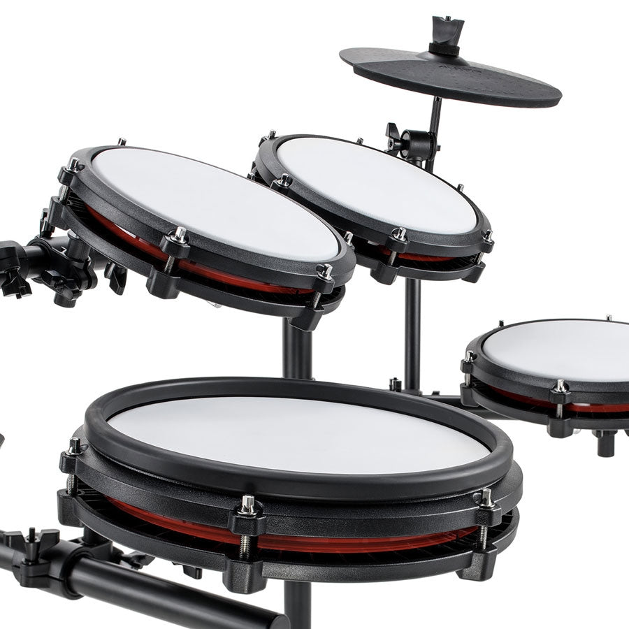 Alesis Nitro Max Kit Eight Piece Electronic Drum Kit With Mesh Heads And Bluetooth