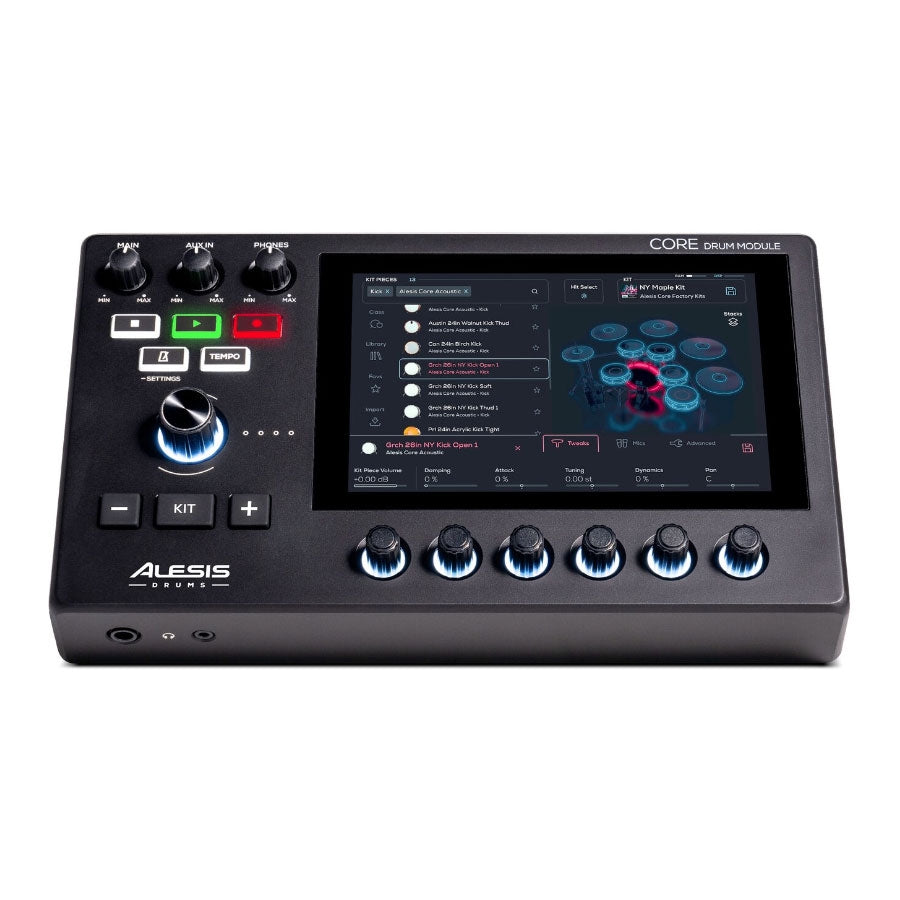 Alesis Strata Club 7-Piece Electronic Drum Kit With 7 Inch Touchscreen Module