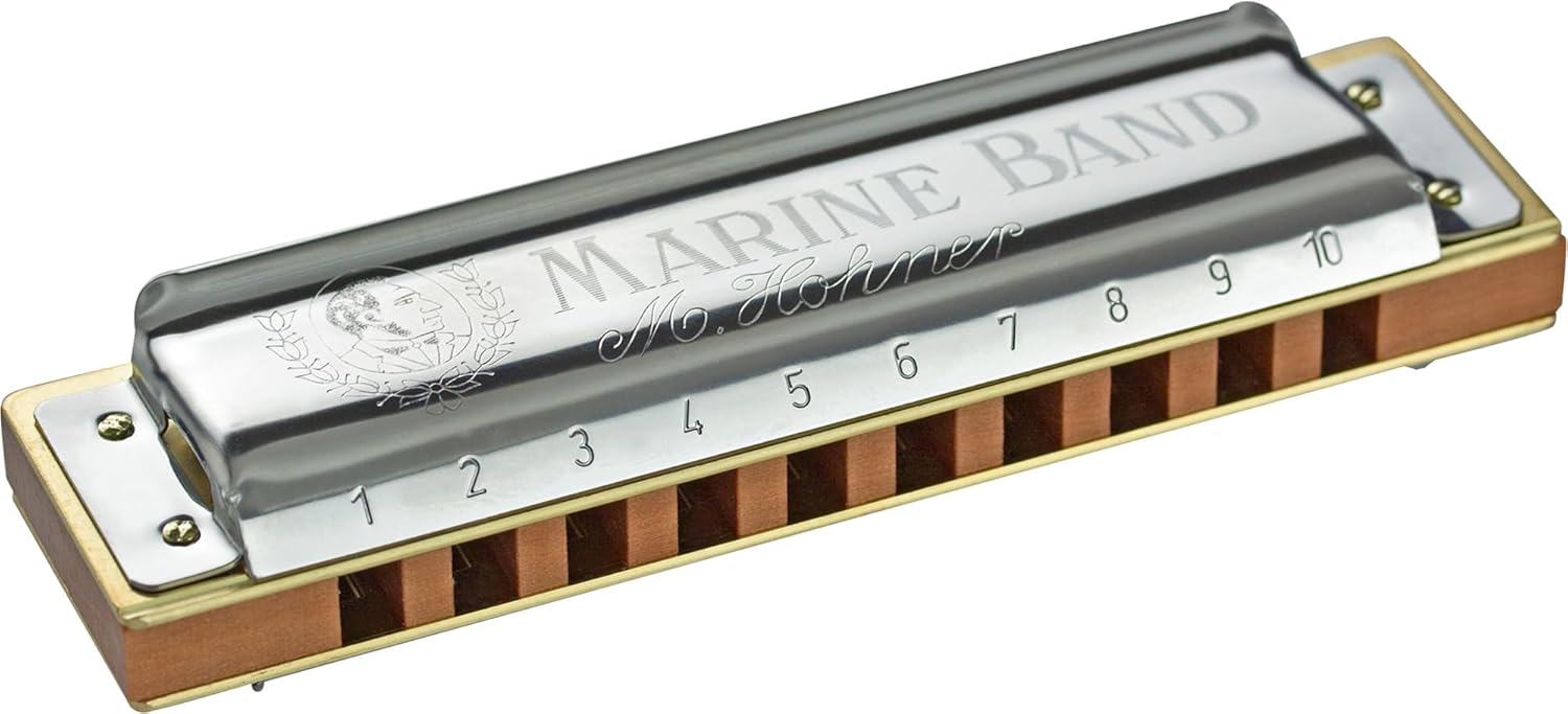 Hohner Harmonica Marine Band 1896 Key C M189693P Germany