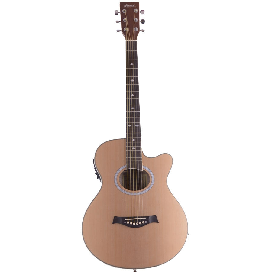 HERTZ HZA-6000  40″ Concert Cutaway Acoustic Guitar