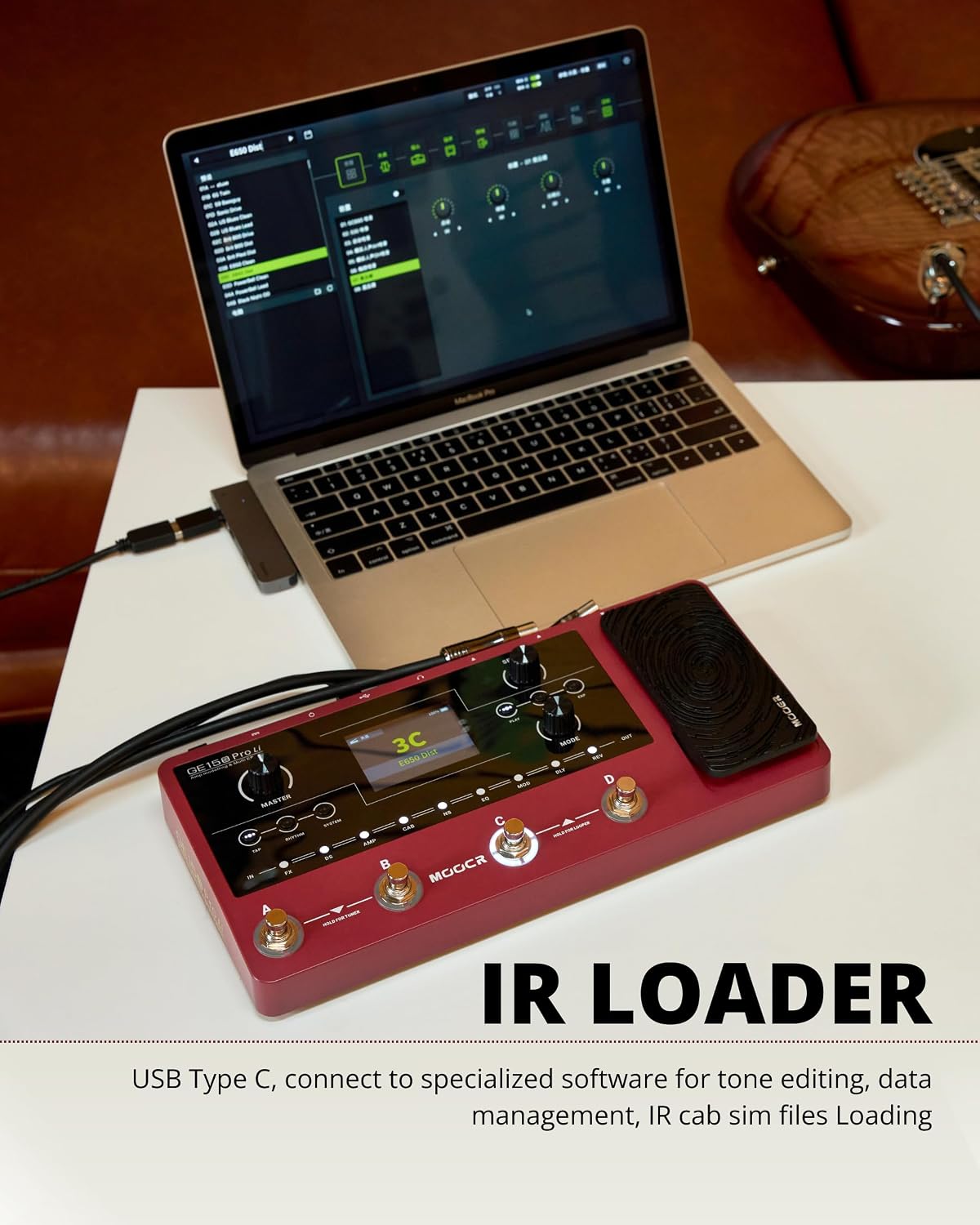 Mooer GE150 Pro Li Guitar Multi Effects Processor