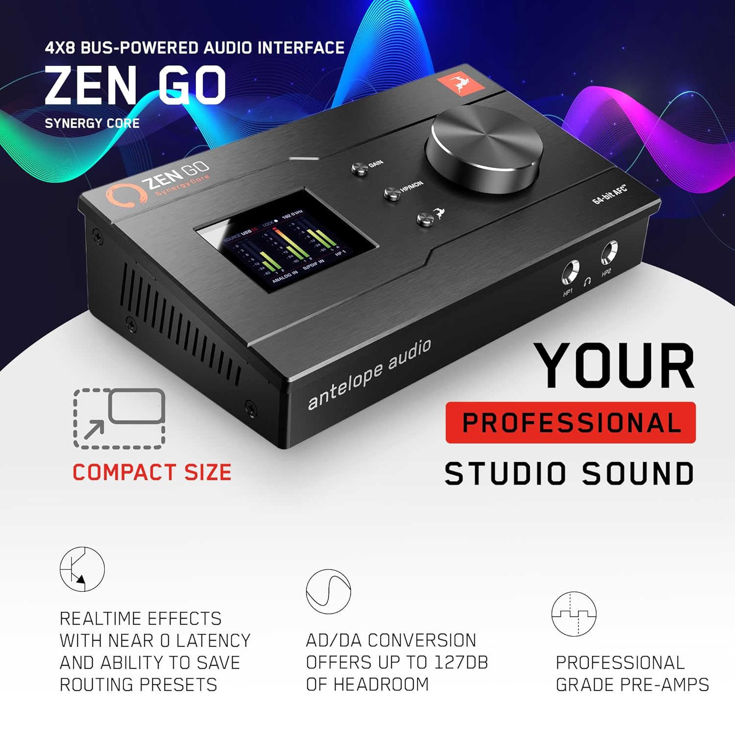 Antelope Audio Zen GO Synergy Core - USB Audio Interface