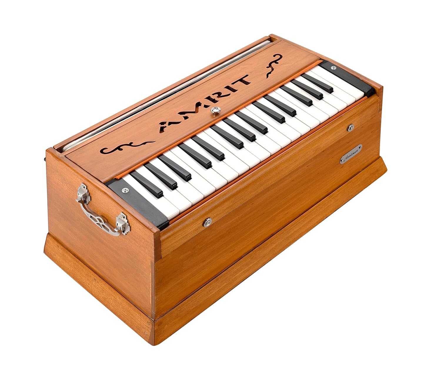 AmritVaani 32Key Professional Portable Harmonium With ShrutiBox With Bag