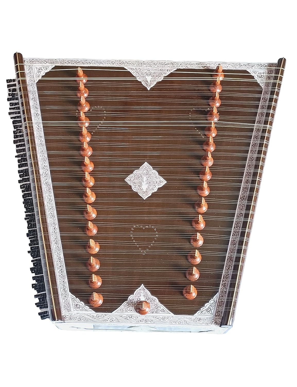 Santoor Professional Santur Tune Wood, 93 String