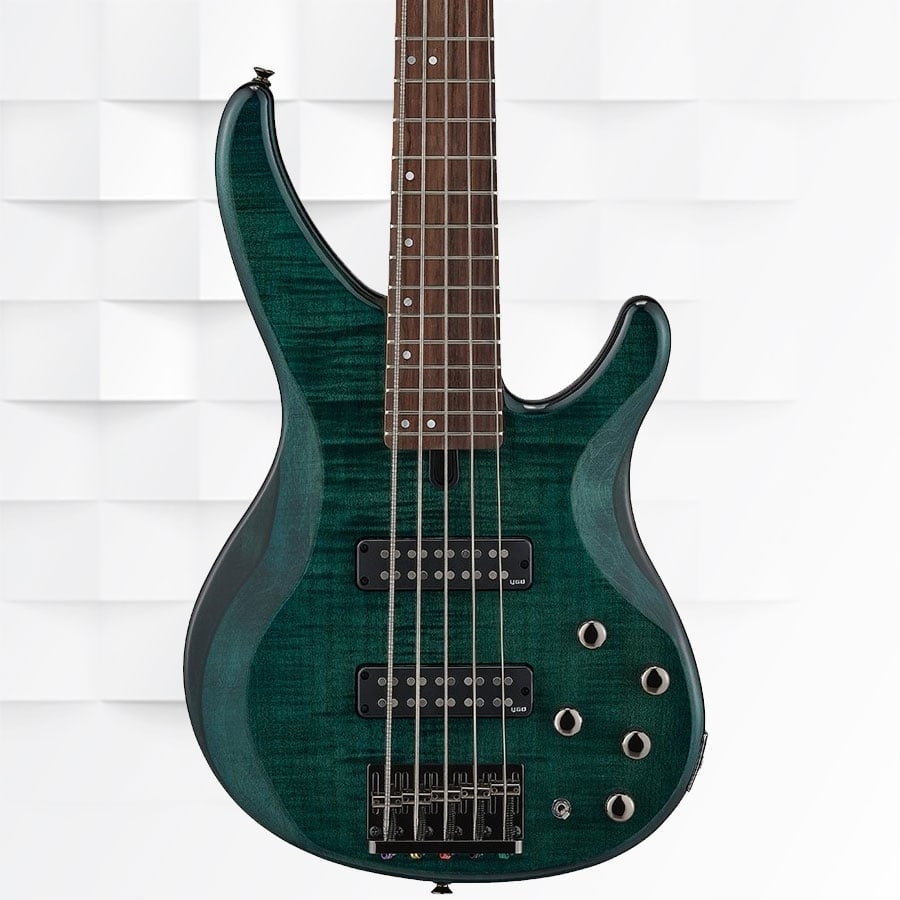 Yamaha TRBX605FM 600 Series 5-String Bass Guitar - Indigo Blue