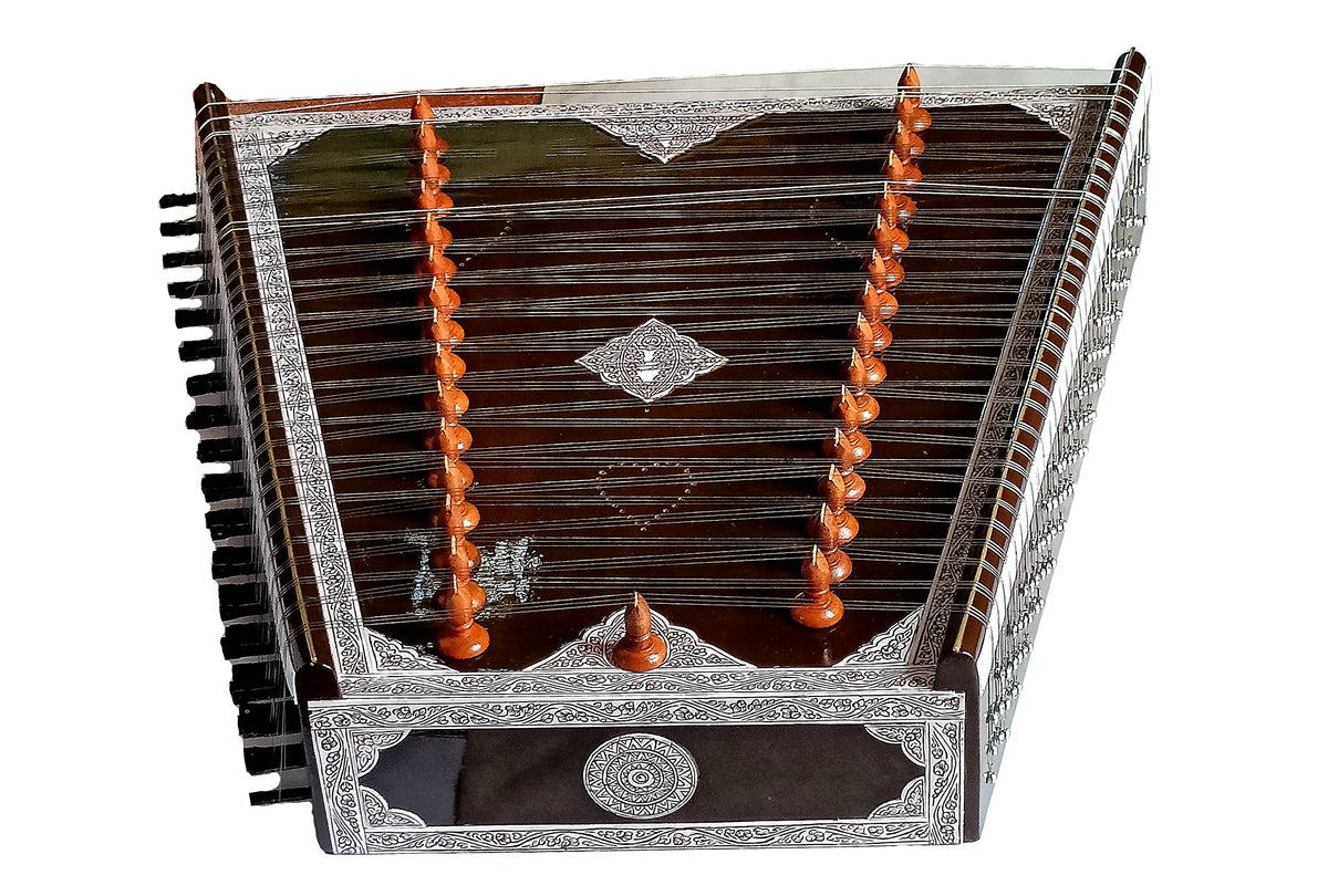 Santoor Professional Santur Tune Wood, 93 String