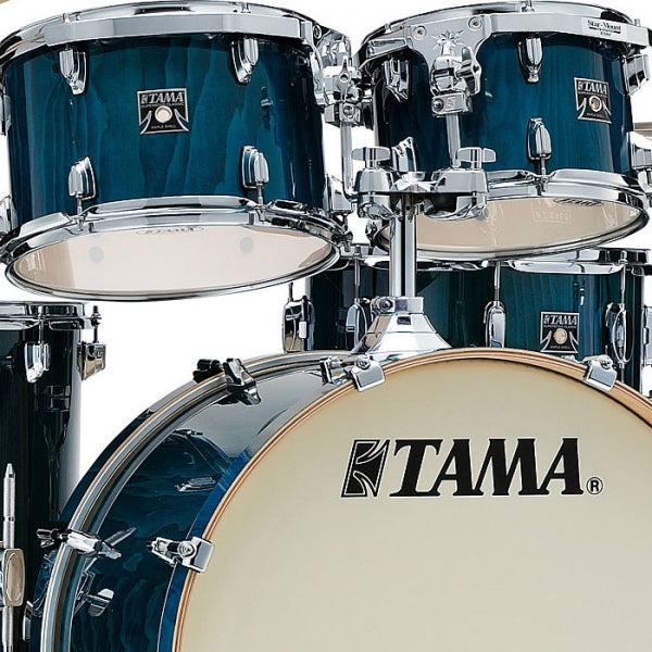 TAMA SUPERSTAR CLASSIC CL52KRS PGHP 5-PIECE ACOUSTIC DRUM SHELL PACK - GLOSS SAPPHIRE LACEBARK PINE