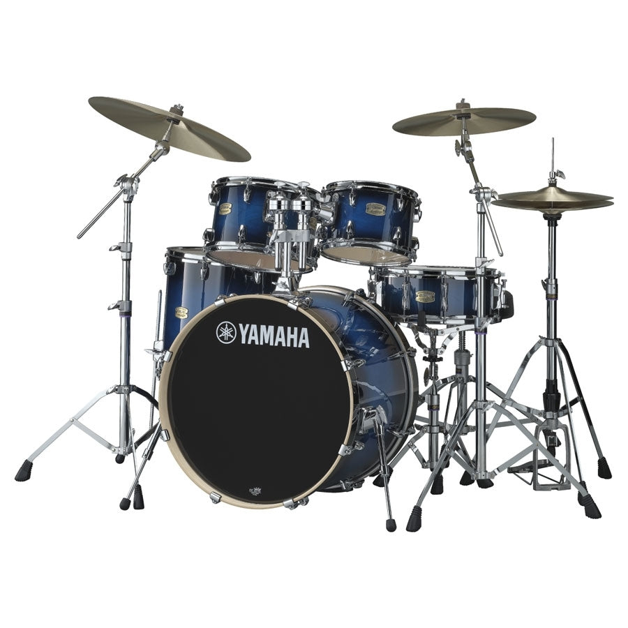 Yamaha SBP2F5 Stage Custom Birch 5-Piece Acoustic Drum Kit With Hardware - Deep Blue Sunburst