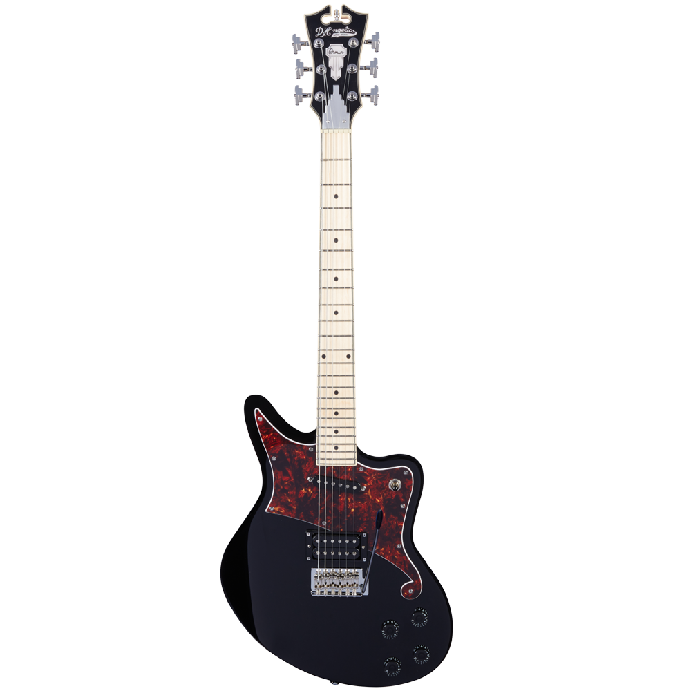D'angelico Premier Bedford Black DAPBEDSBKMCTR