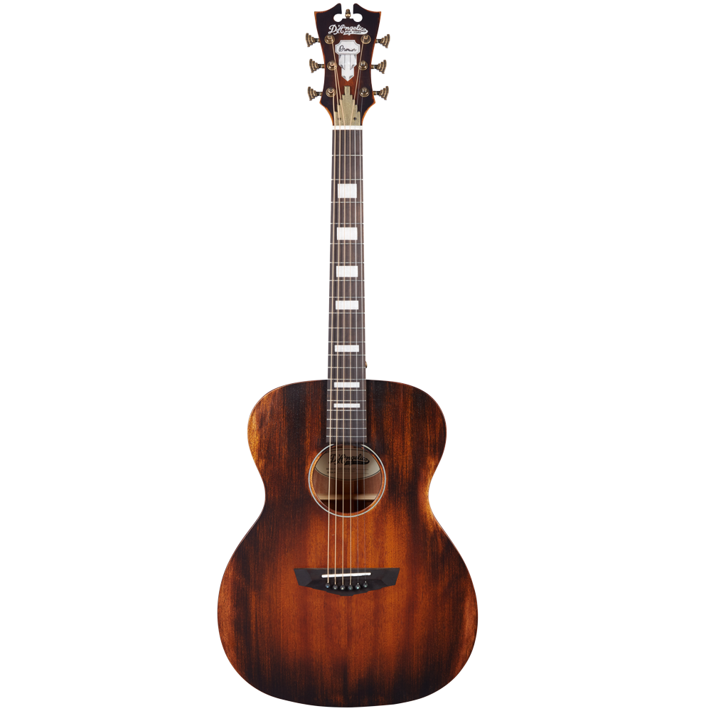 D'Angelico Premier Tammany Aged Natural Mahogany DAPOMANATAP